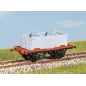 PARKSIDE LNER Conflat Container Wagon OO Gauge PC35