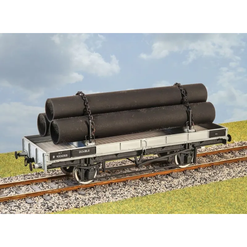 PARKSIDE LNER / LMS / BR 21 Ton Double Bolster Wagon 0 Gauge PS20