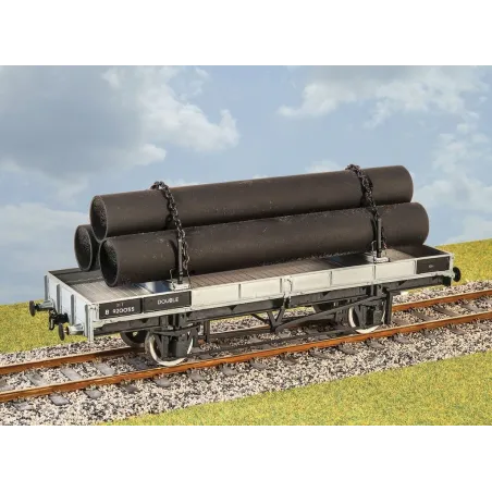 PARKSIDE LNER / LMS / BR 21 Ton Double Bolster Wagon 0 Gauge PS20