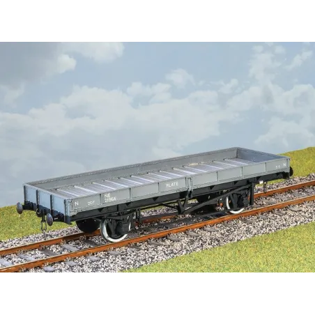 PARKSIDE LNER / LMS (Riveted) 20 Ton Plate Wagon 0 Gauge PS22