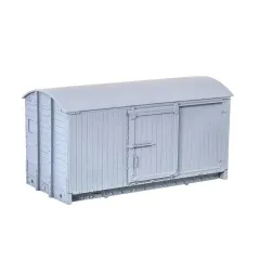 PARKSIDE Grounded Van Body- based on PS04 LNER 12 ton Goods Van 0 Gauge PS63