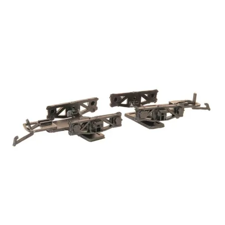PARKSIDE OO/HO Diamond Frame Wagon Bogies (from Kit PC20) Wheels Not included OO Gauge PA38