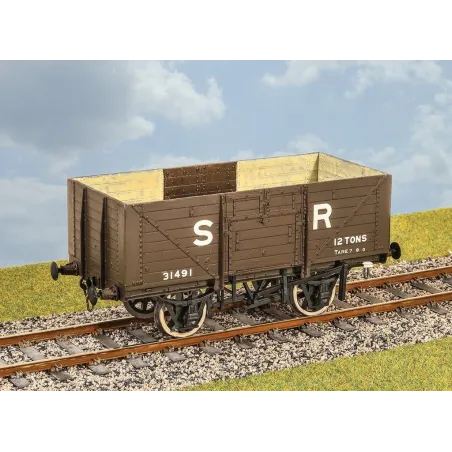 PARKSIDE SR 12 Ton 8 Plank Open Wagon 0 Gauge PS12