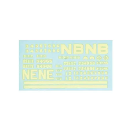 PARKSIDE Transfer (Waterslide)NBR/LNER from kits PS01-02 0 Gauge PS52