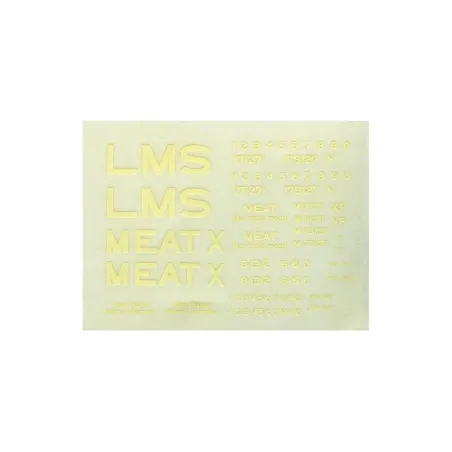 PARKSIDE Transfer for LMS Meat Van 0 Gauge PS68