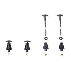 PARKSIDE Sprung Wagon Buffers 0 Gauge PS77