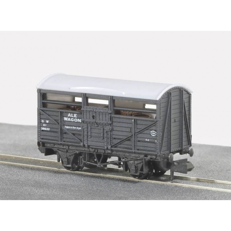 Peco Ale Wagon, GW, grey, No.38622 N Gauge NR-46A
