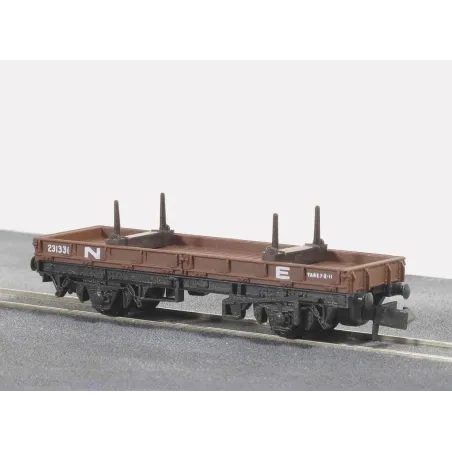 Peco Bolster Wagon, NE, brown N Gauge NR-4E