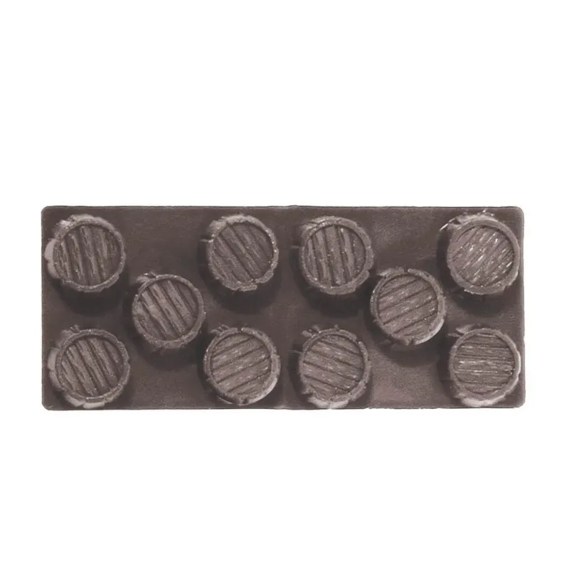 Peco Barrels, dark brown N Gauge NR-204