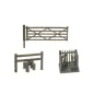 Peco 3 Field Gates, 3 Stiles and 1 Wicket Gate N Gauge NB-46