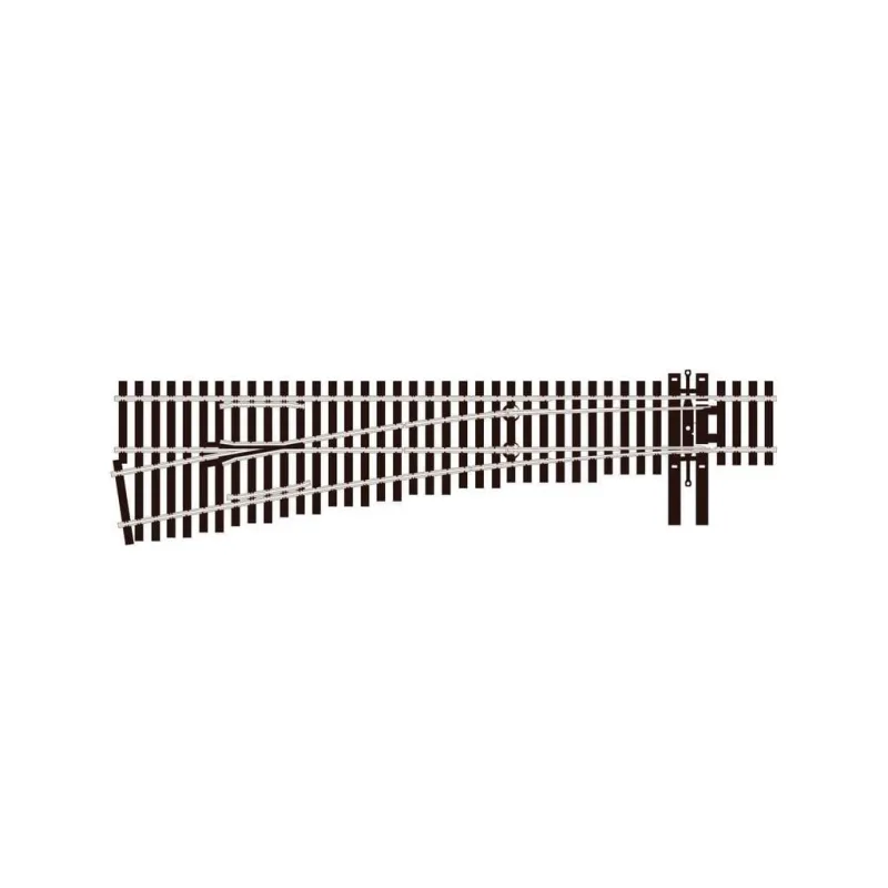 Peco 6 L/H Turnout OO/HO Gauge SL-E8362 