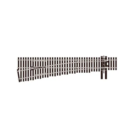 Peco 6 L/H Turnout OO/HO Gauge SL-E8362 
