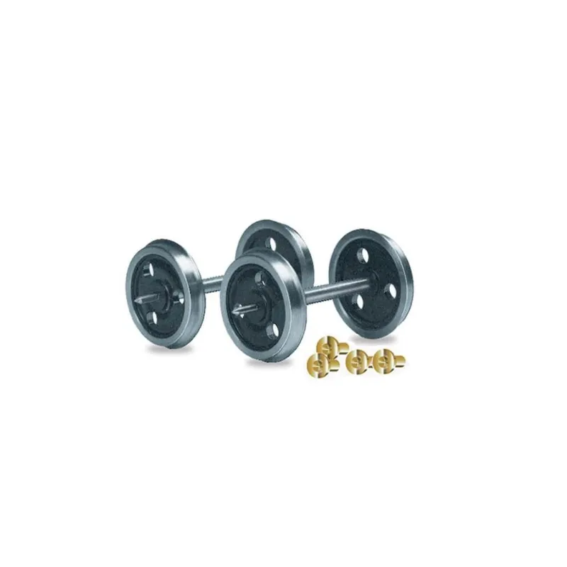 Peco 3 Hole Disc Wheels & Bearings O Gauge RO-7