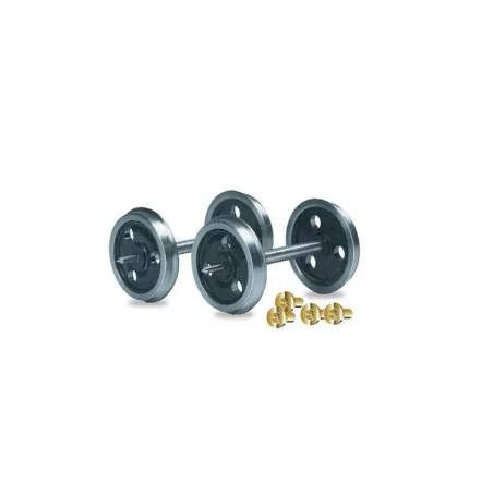 Peco 3 Hole Disc Wheels & Bearings O Gauge RO-7