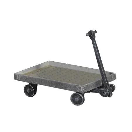 Peco 4 Wheel Platform Trolley (cast white metal) O Gauge LK-753