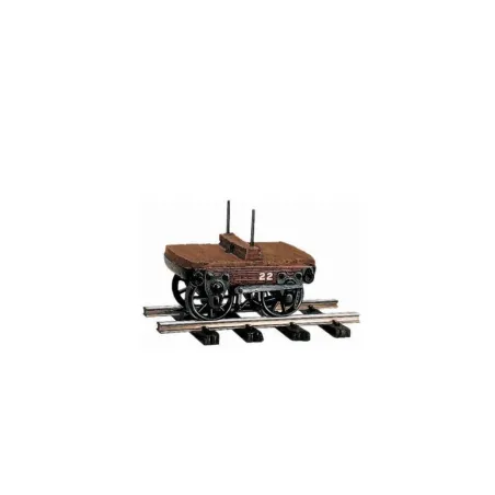 Peco 2ton Bolster Wagon O-16.5 Gauge OR-22