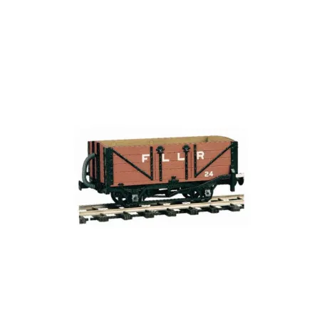 Peco 4 Wheel Open Wagon O-16.5 Gauge OR-24