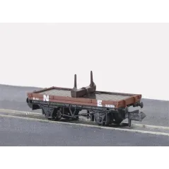 Peco Bolster Wagons NE, bauxite N Gauge NR-39E
