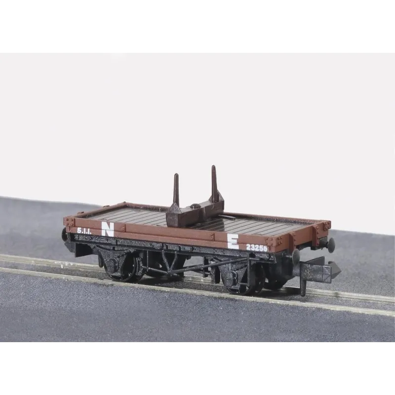Peco Bolster Wagons NE, bauxite N Gauge NR-39E