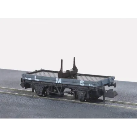 Peco Bolster, Wagon LMS, Grey N Gauge NR-39M