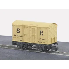 Peco Box Van, Banana, SR, cream N Gauge NR-42S