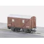 Peco Box Van, Standard type, NE, brown N Gauge NR-43E
