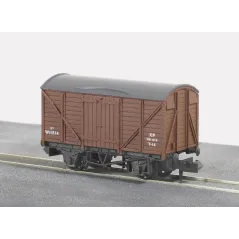 Peco Box Van, Standard type, BR, brown N Gauge NR-43B