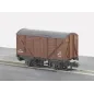 Peco Box Van, Standard type, BR, brown N Gauge NR-43B