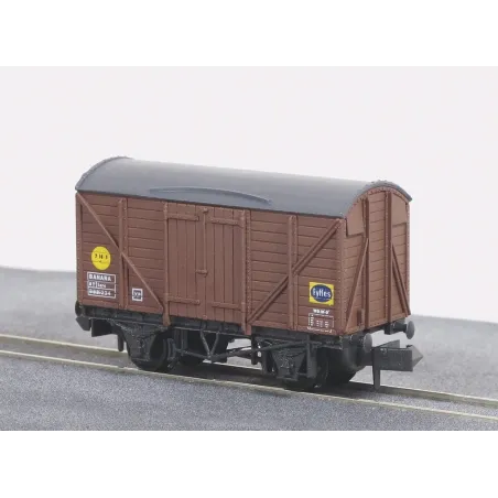 Peco Box Van, Banana (Fyffes), No.B881234 N Gauge NR-50C 