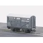Peco Cattle Truck, LMS, light grey N Gauge NR-45M