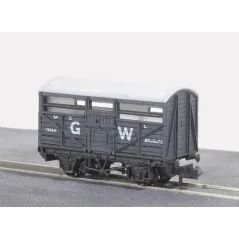 Peco Cattle Truck, GW, dark grey N Gauge NR-45W