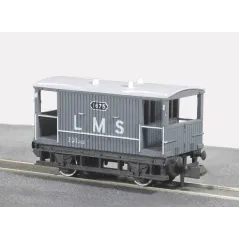 Peco Brake Van, LMS, light grey N Gauge NR-48M