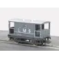 Peco Brake Van, LMS, light grey N Gauge NR-48M
