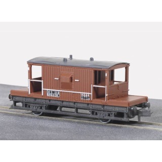 Peco Brake Van BR, bauxite N Gauge NR-28B