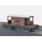 Peco Brake Van, NE, bauxite N Gauge NR-28E