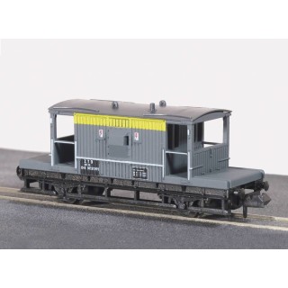 Peco Brake Van BR-CE, yellow/grey N Gauge NR-28C         