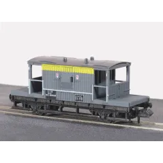 Peco Brake Van BR-CE, yellow/grey N Gauge NR-28C 