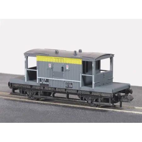 Peco Brake Van BR-CE, yellow/grey N Gauge NR-28C 
