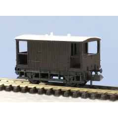 Peco Brake Van, LMS type N Gauge KNR-48