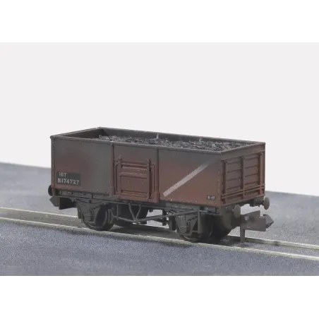 Peco Coal Butterley Steel type, Bauxite, Weathered N Gauge NR-44FW
