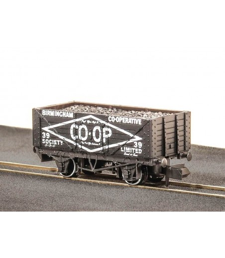 Peco Coal, 7 plank, Birmingham CO-OP, No.39 N Gauge NR-P110B
