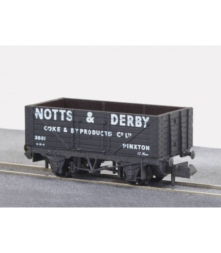 Peco Coal, 7 Plank, Notts & Derby, Black N Gauge NR-P409