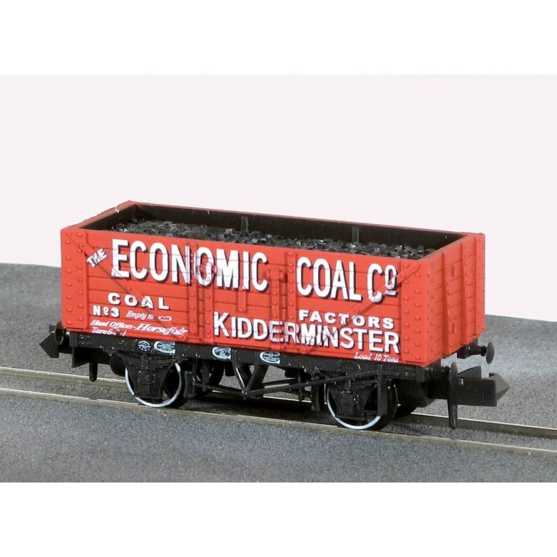 Peco Coal, 7 Plank, The Economic Coal Co N Gauge NR-P414