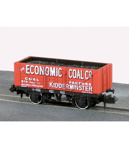Peco Coal, 7 Plank, The Economic Coal Co N Gauge NR-P414