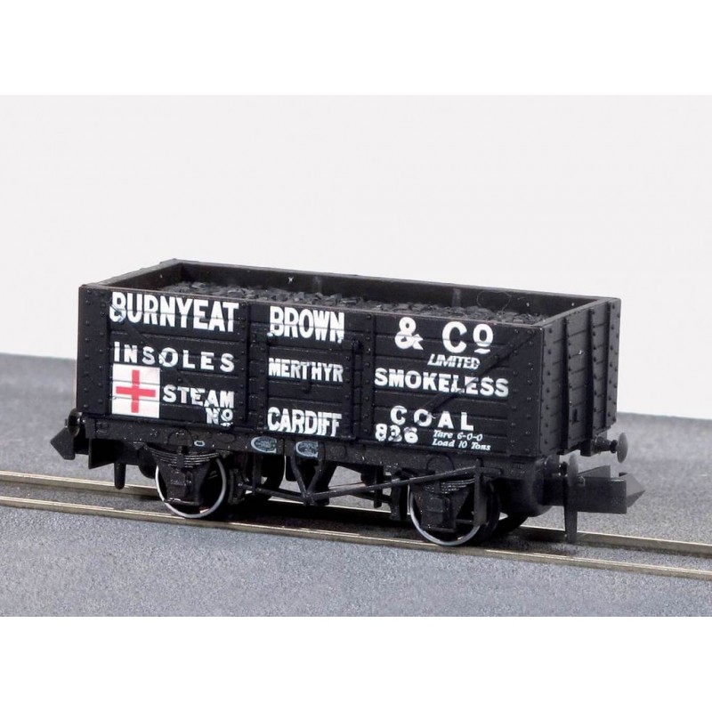 Peco Coal, 7 Plank, Burnyeat Brown & Co N Gauge NR-P415