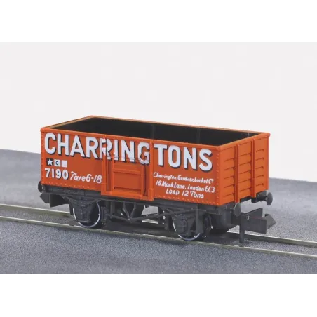 Peco Coal, Butterley Steel type, Charringtons, red N Gauge NR-P100