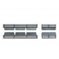 Peco Coke Extension Boards, to fit 7 plank wagons N Gauge NR-206