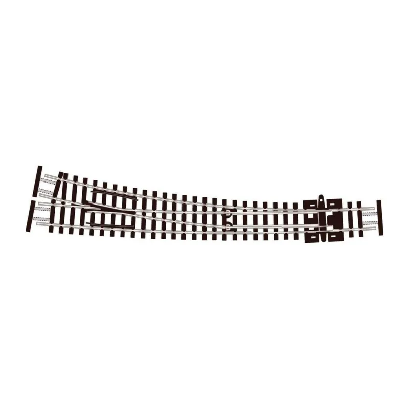 Peco Curved double radius R/H N Gauge SL-E386F