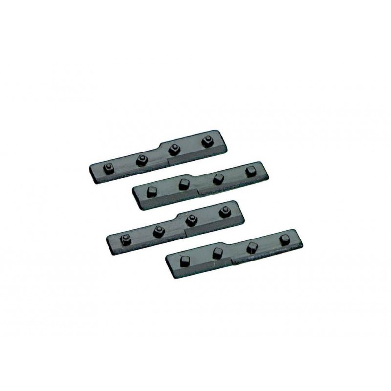 Peco Cosmetic (dummy) fishplates for joining bullhead to flat bottom O Gauge IL-717
