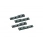 Peco Cosmetic (dummy) fishplates for joining bullhead to flat bottom O Gauge IL-717